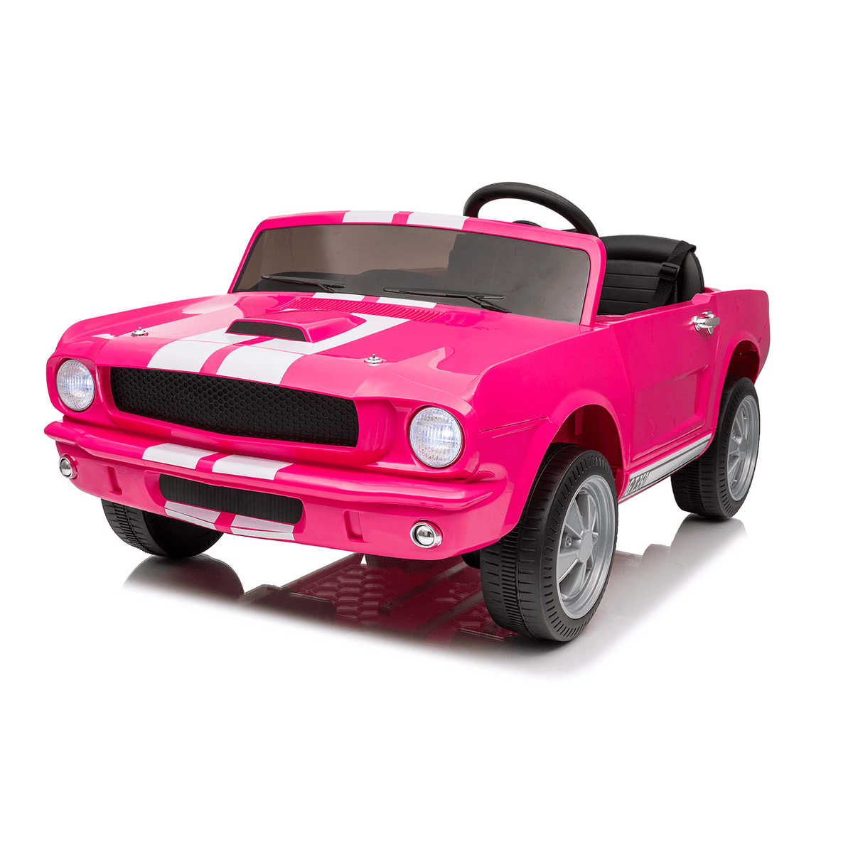 Zukpow 24V Ride Ons for Kids, 2 Seater Electric Car with Remote Control, 4x200W Motors, Power Car Wheels Ride on Toys UTV with Bluetooth Music, USB, Slow Start, LED Lights, Rear Storage Box, Black