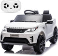 12V 4.5Ah 2-Seater Electric Ride-On Car with Parent Remote Control, Soft Start, 3 Speeds, LED Lights, Music and Safety Belt,White