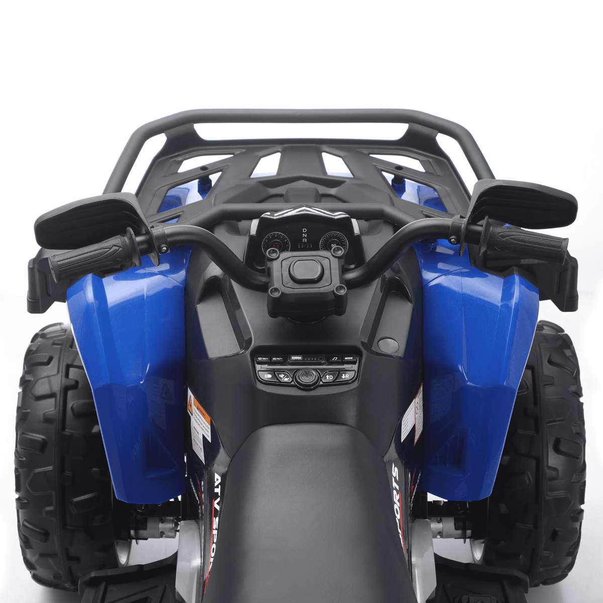 Funride 24 Volt Ride on Toys with Remote Control, Oversized ATV for Kids, 2-Seater 4 Wheeler for Toddlers, Power Car Wheels with Music, Bluetooth, Headlights, EVA Tires, Pink