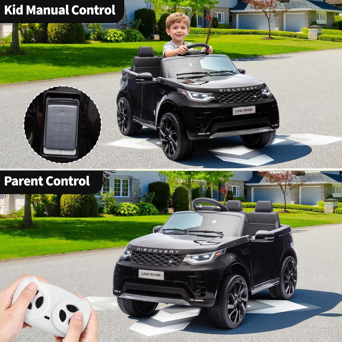 12V 4.5Ah 2-Seater Electric Ride-On Car with Parent Remote Control, Soft Start, 3 Speeds, LED Lights, Music and Safety Belt,White