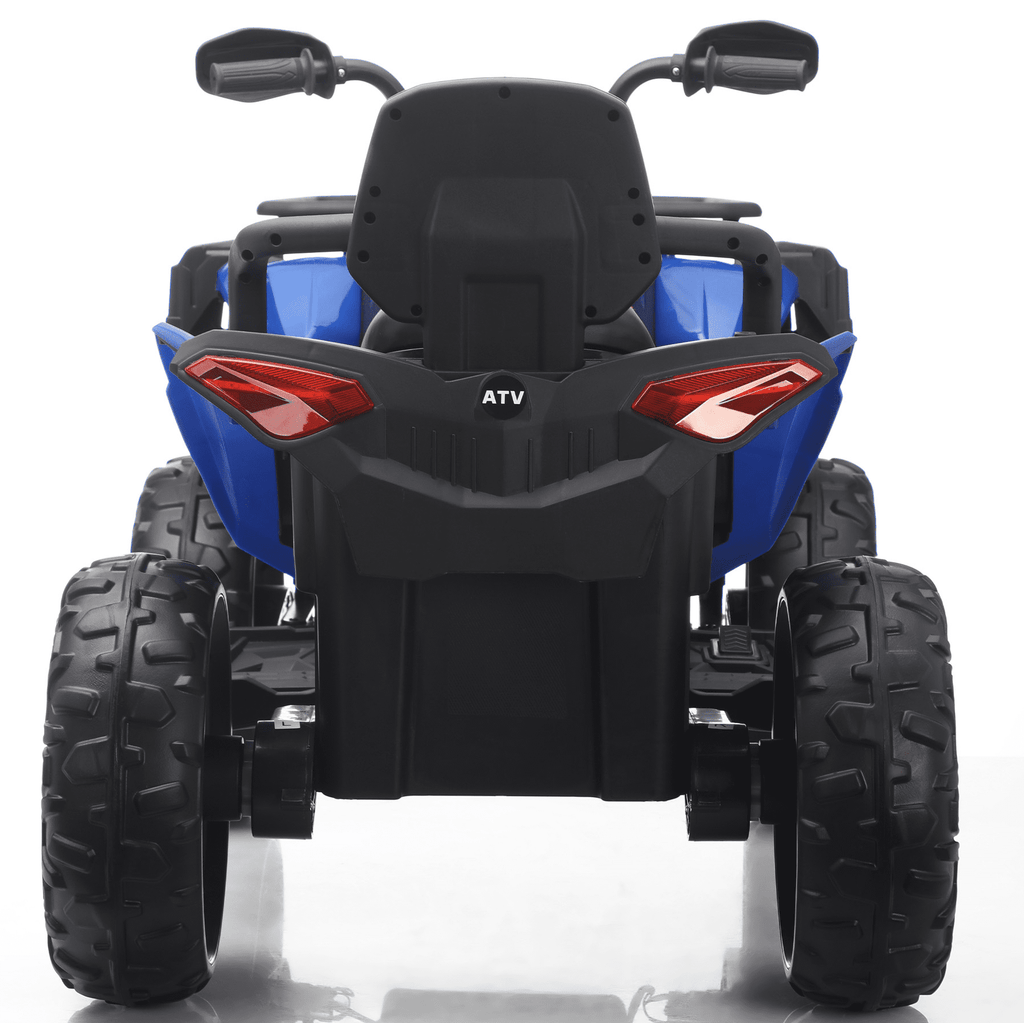Funride 24 Volt Ride on Toys with Remote Control, Oversized ATV for Kids, 2-Seater 4 Wheeler for Toddlers, Power Car Wheels with Music, Bluetooth, Headlights, EVA Tires, Pink