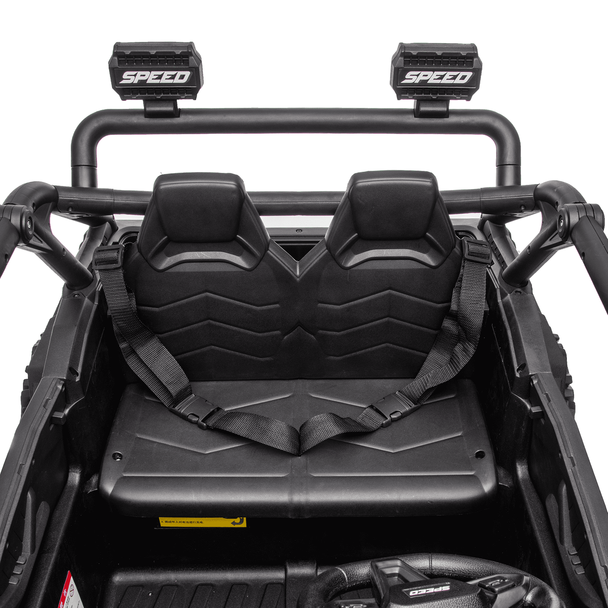 Sunnyfree 24 Volt Ride on Toys for Kids, 4WD 2 Seater Electric UTV Ride on Car with 800W Powerful Motors, Remote Control, Power Car Wheels, Four-Wheel Suspension, Bluetooth Music, LED Lights, Black