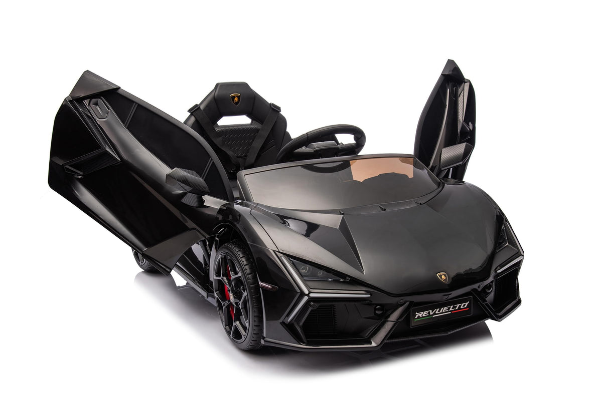 Towallmark 12V Ride On Car for Kids, Licensed Lamborghini Revuelto Electric Vehicle, Battery Powered Sports Car Toy for Boys & Girls,Kids Christmas Gifts
