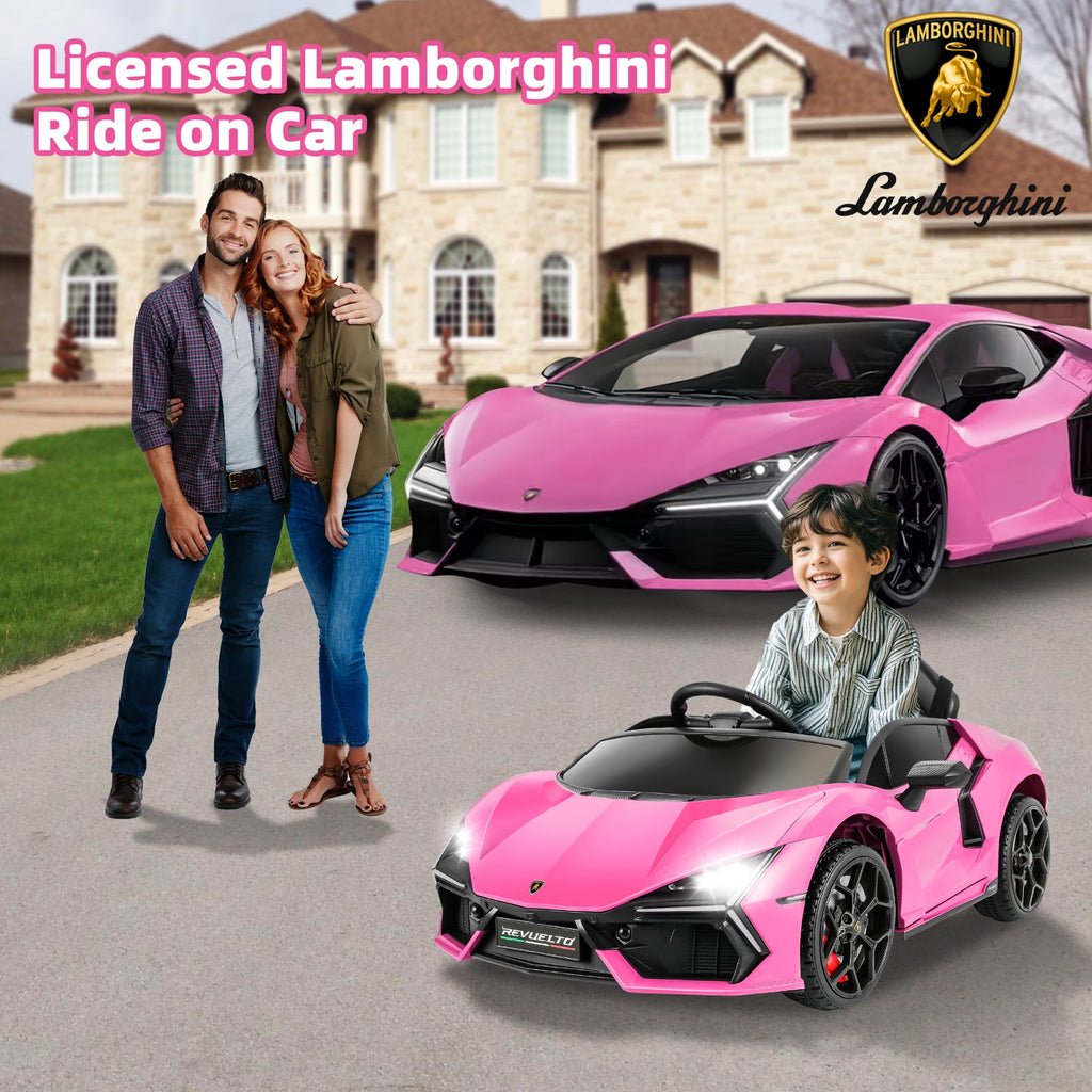 Funcid 24 Volt Ride on Cars, 2-Seater Ride on Toys with Remote Control, 400W Electric Car, Ride on UTV w/ Bluetooth, MP3, Suspension, Seat Belts, Volume Adjustment, Black