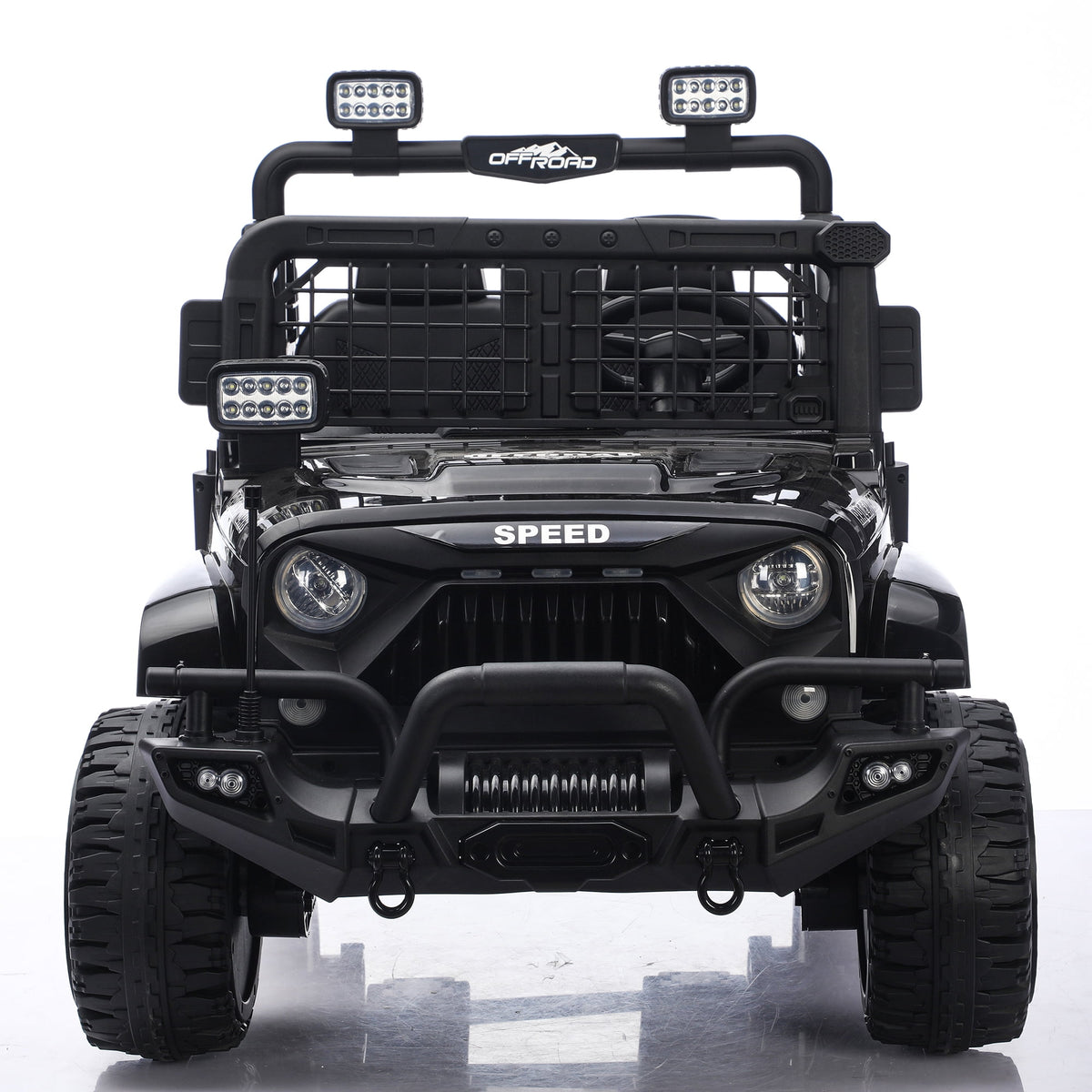 Funride 24V 2 Seater Ride On Toys with Remote Control, Kids Ride on Truck Car 800W Moter Power 4-Wheeler Suspension, 3 Speeds, Bluetooth Music, Pink