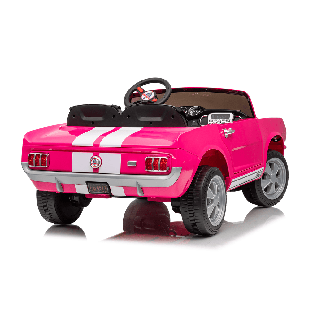 Zukpow 24V Ride Ons for Kids, 2 Seater Electric Car with Remote Control, 4x200W Motors, Power Car Wheels Ride on Toys UTV with Bluetooth Music, USB, Slow Start, LED Lights, Rear Storage Box, Black