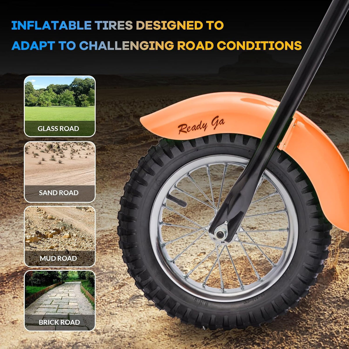 24V Electric Dirt Bike, 250W Motorized Motorcycle with LED Light, Leather Seat, 2 Speeds up to 14 MPH, Up to 60 Minutes Runtime,Green