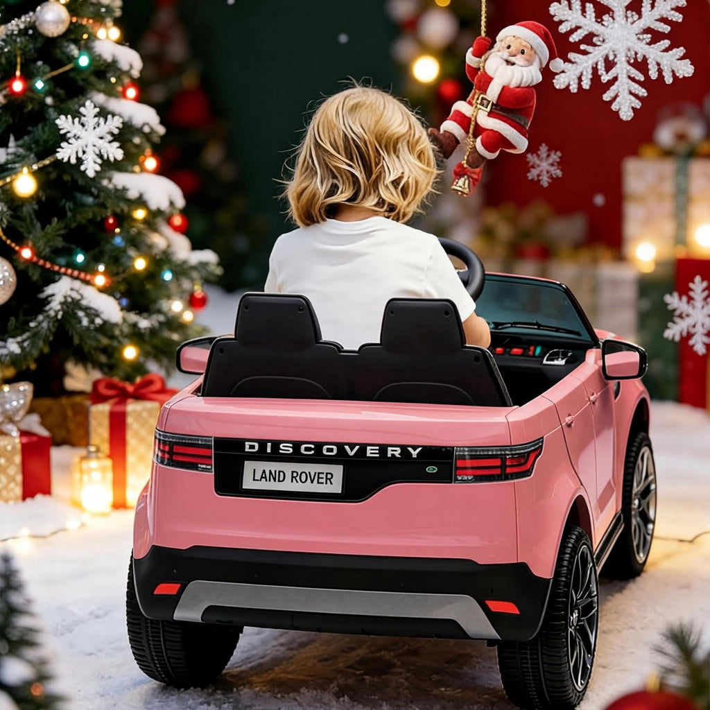 12V 4.5Ah 2-Seater Electric Ride-On Car with Parent Remote Control, Soft Start, 3 Speeds, LED Lights, Music and Safety Belt,White